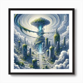 Cloud City Art Print