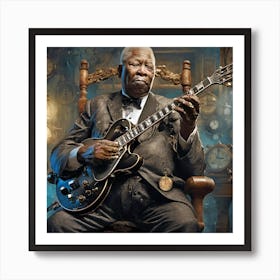 BB king Art Print