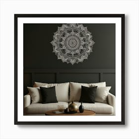 Default Mandala Trendy Wall Art For Mass Sell 2 Art Print