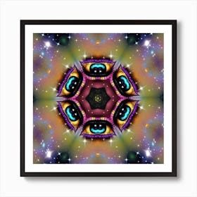 Psychedelic Eye 2 Art Print