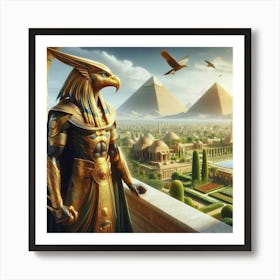 Horus The Prince Of Egypt Art Print