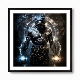 God Of Light Art Print