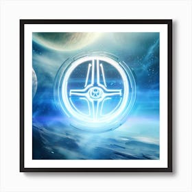 Spacecraft Logo 1 Art Print