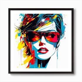 Portrait Of A Woman Art Print