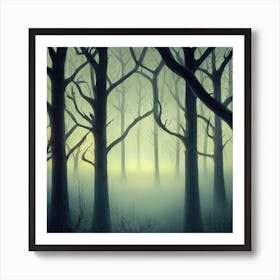 Dark Forest 2 Art Print