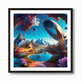 Dreamscape 1 Art Print