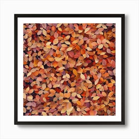 Autumn Leaves 39 Art Print