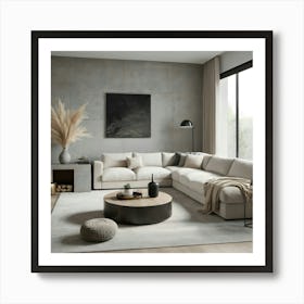 Modern Living Room 145 Art Print