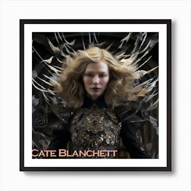 Cate Blanchett 2 Art Print