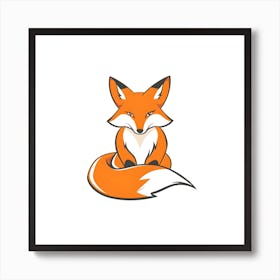 Fox Logo 2 Art Print