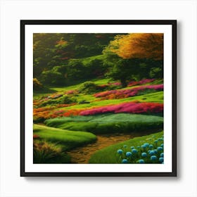 Beautiful Garden Art Print