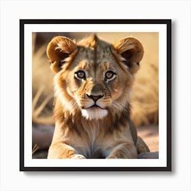 little lion 2 Art Print