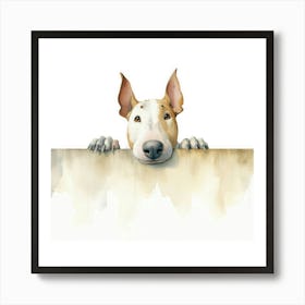 Bull Terrier 1 Art Print