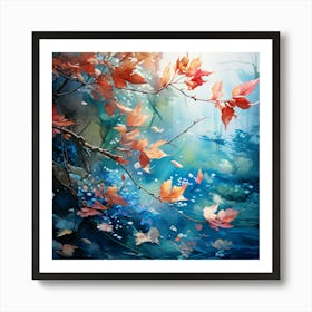 Autumn Leaves 7 Art Print