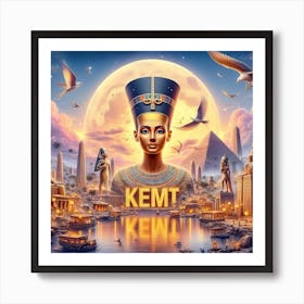 Egyptian Queen 1 Art Print