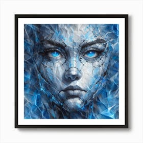 Female Ai Art Print