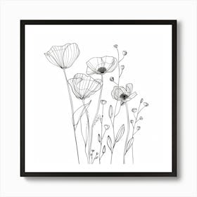 Poppies 31 Art Print