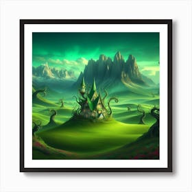 Fairytale Castle Art Print