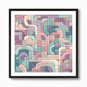 Abstract Pattern 4 Art Print