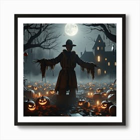 Haunted House Art Print