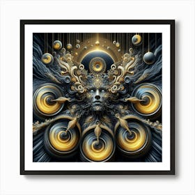 Psychedelic Art 30 Art Print