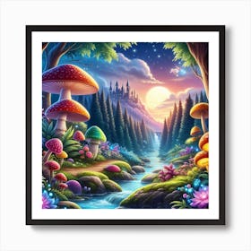 Fairytale Forest 13 Art Print