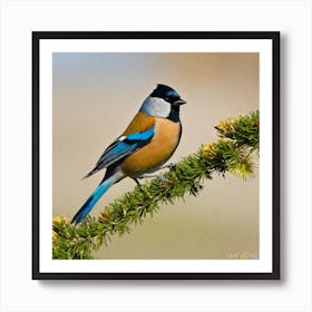 Blue Tit 72 Art Print