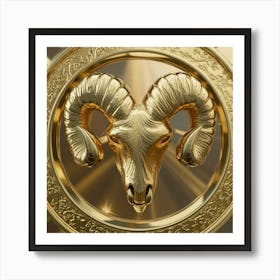 Ram - Zodiac Sign Art Print