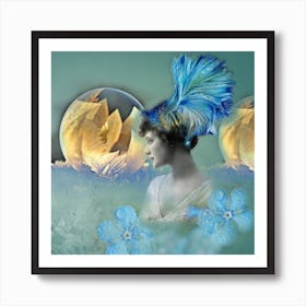 Between My Country And The Others There Is A Sea Art Print