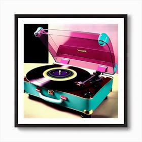 Turntable Art Print