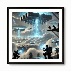 Infiltration Storm Control Disruptors Art Print