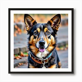 German dog 2 Art Print