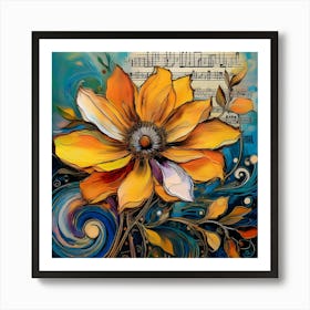 Yellow Flower Art Print