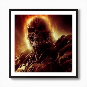 Ghost Rider Art Print