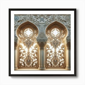 Islamic Window 4 Art Print