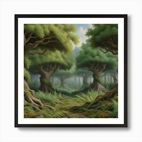 Verdant Sanctuary Art Print