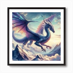 Dragon In The Sky 1 Art Print