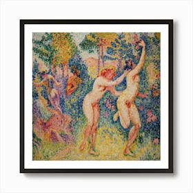 Nudes By Person Art Print