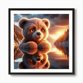 Teddy Bear 45 Art Print