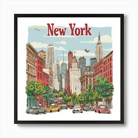 New York City 18 Art Print