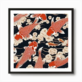 Koi Fish 16 Art Print