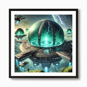 Uranian Vanguard Shield Generators Poster