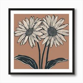 Daisies 1 Art Print