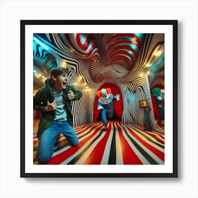 Clown Room Art Print