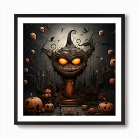 Halloween Collection By Csaba Fikker 69 Art Print