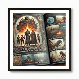 Limited Edition Artbook Season 13 Ignis Luporum Art Print