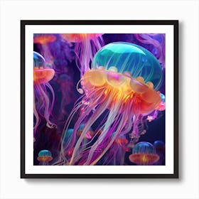 Jellyfish 6 Art Print