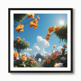 Fairytale Garden Art Print