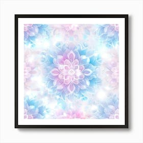 Seamless Floral Pattern Art Print