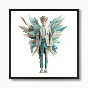 Angel Wings 7 Art Print